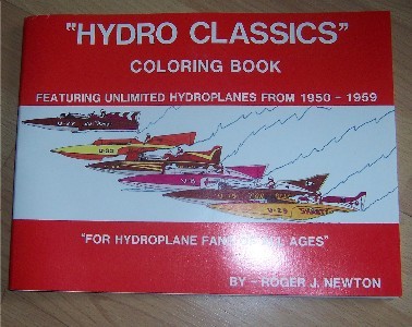 Hydroplane Coloring Book